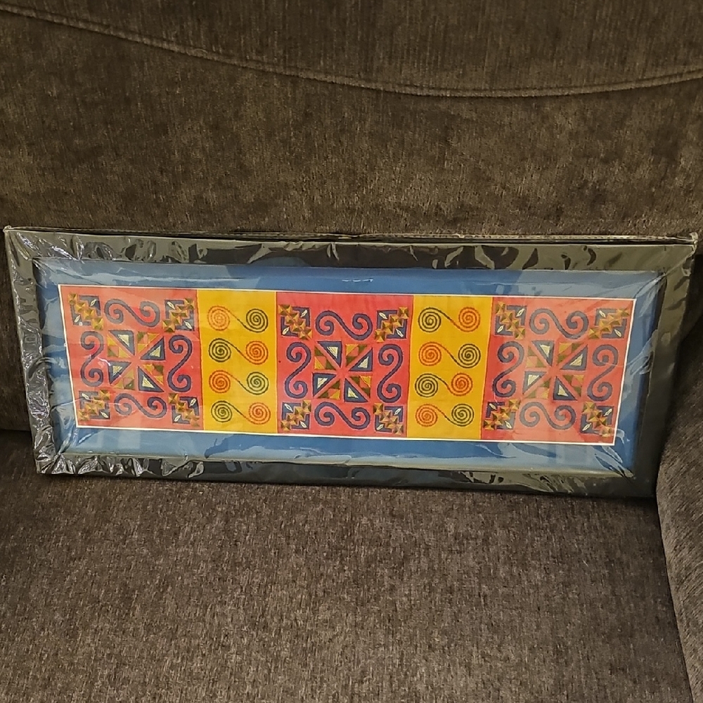 ❤️Vietnamese Geometric Framed Art Work